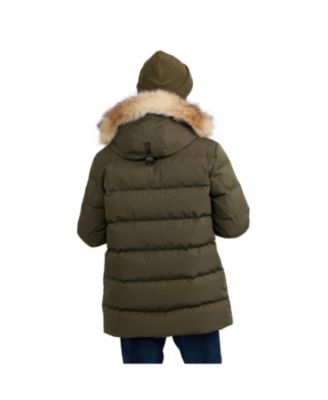 Men's Hamilton Channel Quilted Fixed Hood Parka