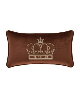 Townsend Crown Boudoir Decorative Pillow, 15" x 20"