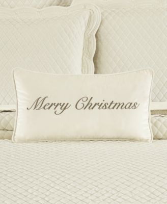 Merry Christmas Boudoir Decorative Pillow, 11" x 20"