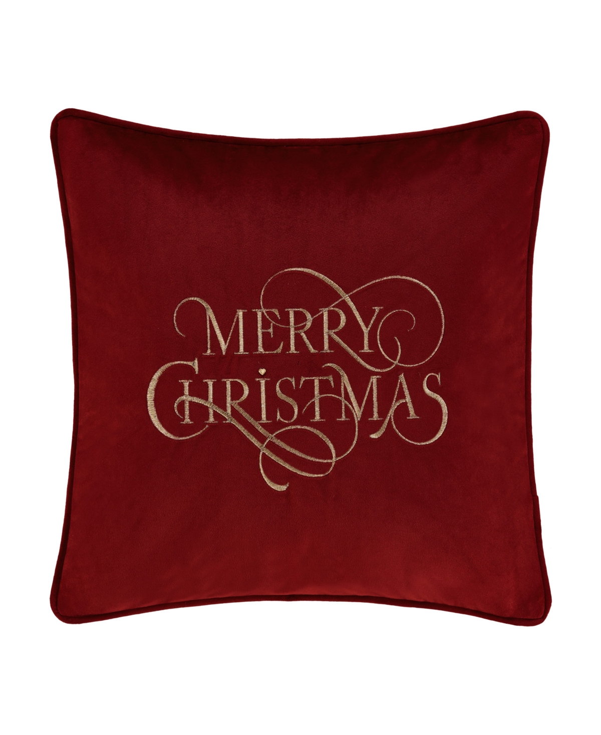 J Queen New York Merry Christmas Pillow,