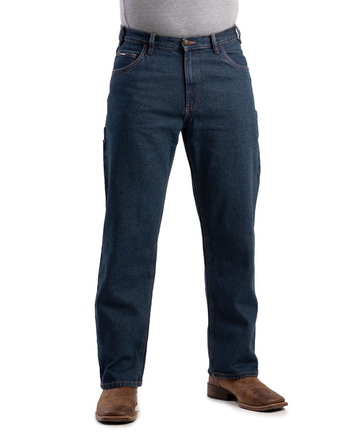 Men's Heritage Relaxed Fit Carpenter Jean - Classic stone wash