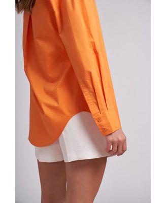 Ryen Oversized Button Front Blouse