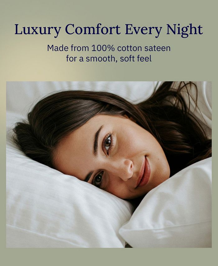 California Design Den King Size 100 Cotton 500 Thread Count Pillow