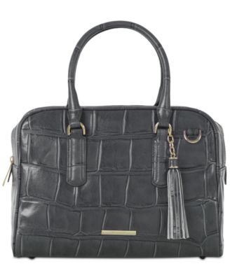 Brahmin - Marissa Lysander Embossed Leather Satchel