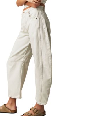 Women's We The Free Good Luck Mid-Rise Barrel Jeans