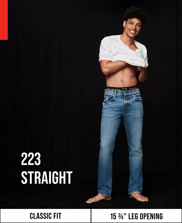 Men's 223 Straight Fit Stretch Jeans - thumbnail 10