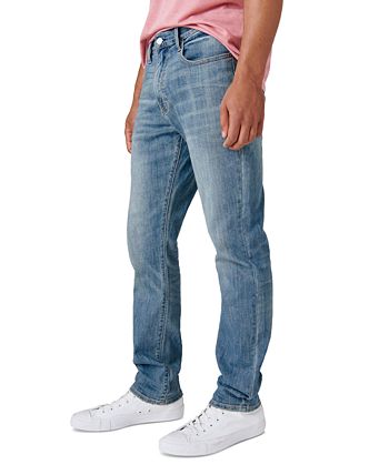 Lucky Brand 410 Athletic Straight Jean - Men's Pants Denim Straight Leg  Jeans in Meanders - Yahoo Shopping
