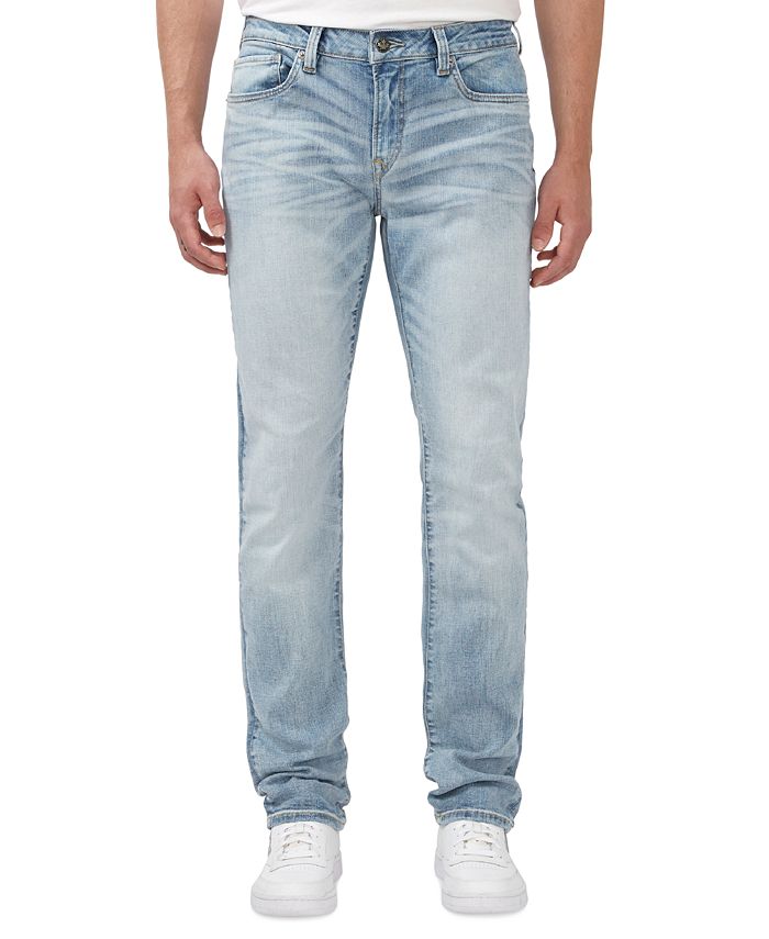 Buffalo David Bitton Men's Slim Ash Crinkled Stretch Denim Jeans - Macy's