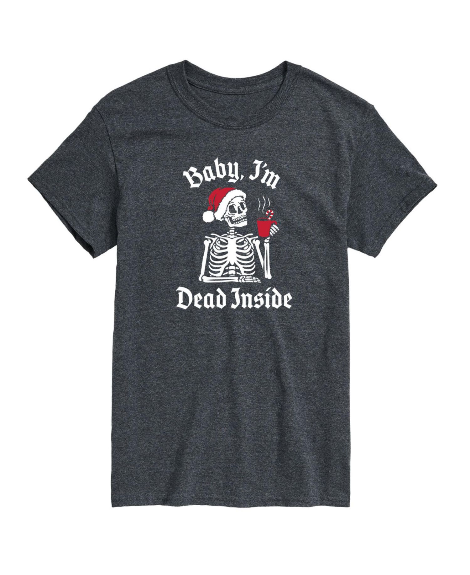 Men's Christmas Skeleton Short Sleeve T-shirt