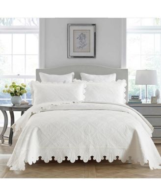 100% Cotton Oversized Bedspread Quilt Set TK - Queen