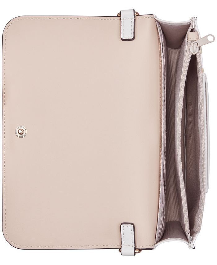 Nine West Coen Phone Crossbody Wallet In Milk Multi