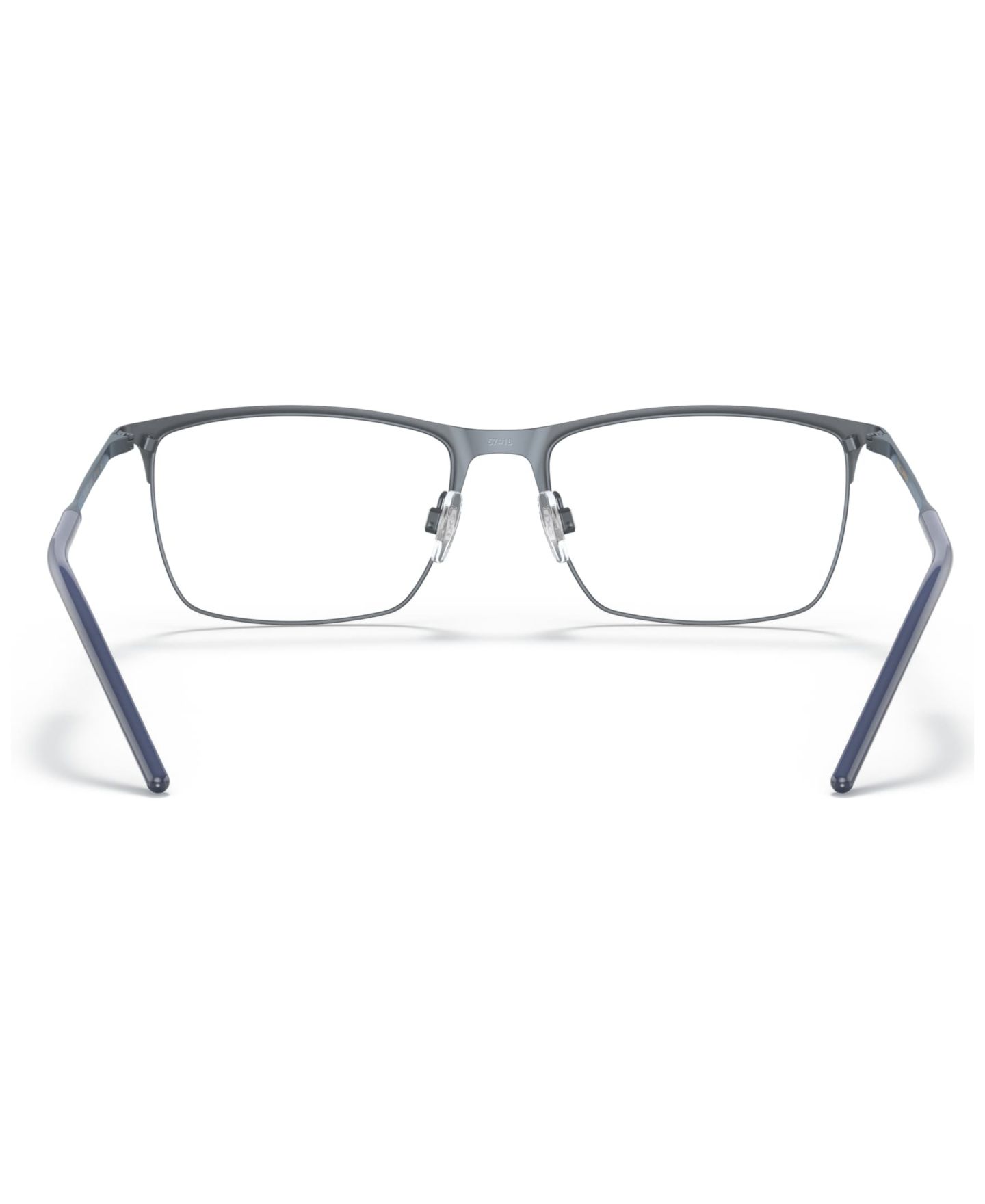 Мужские очки Dolce&Gabbana Man Rectangle Metal DG1309 Eyeglasses, цвет: Матовый тёмно-синий — фото 3