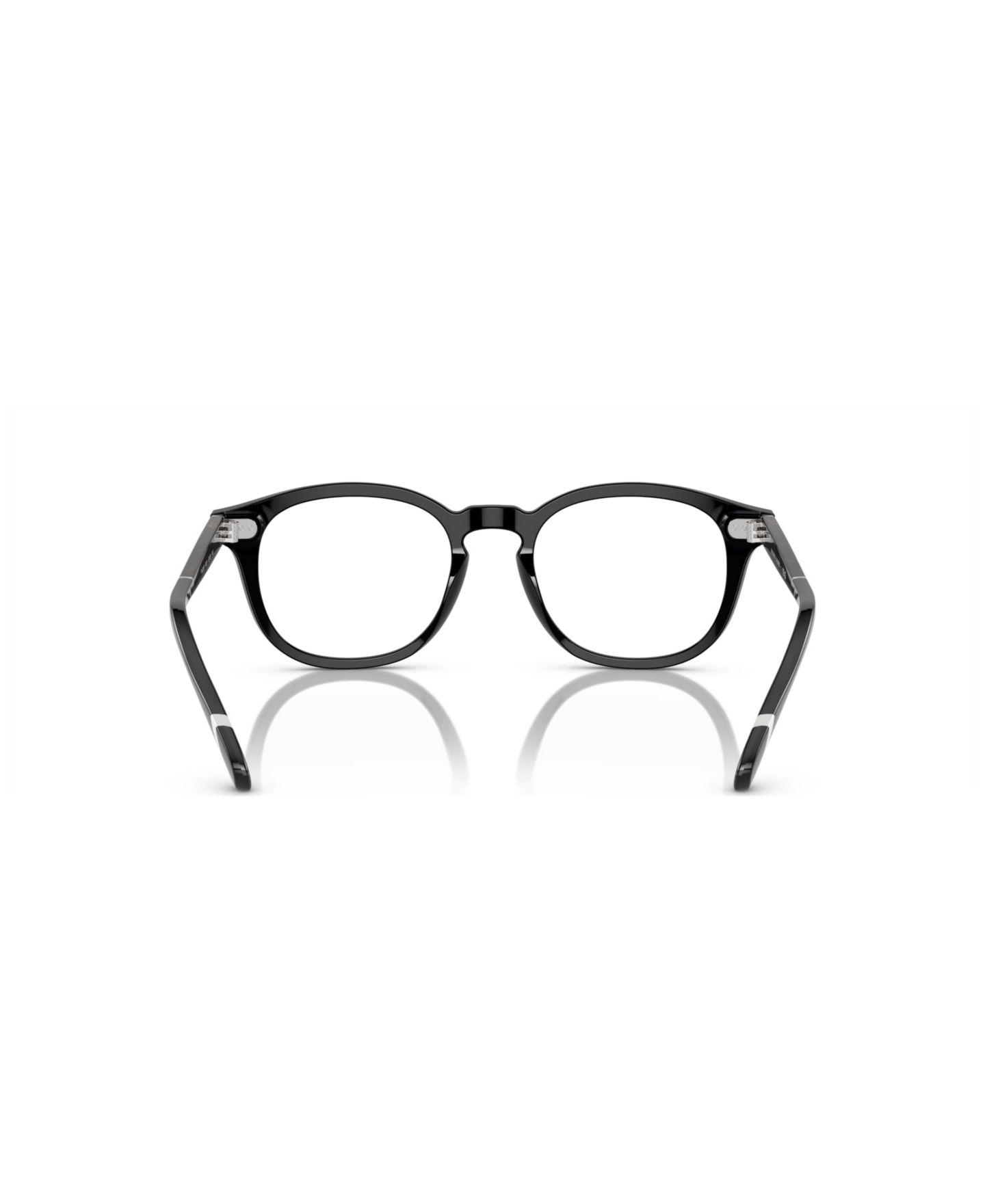 Мужские очки Polo Ralph Lauren Man Square Plastic PH2267 Eyeglasses, цвет: Блестящий чёрный — фото 3