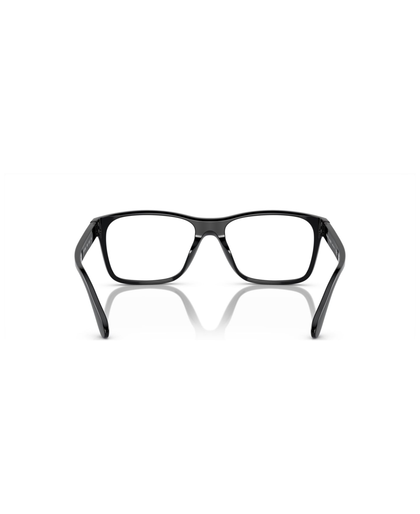 Мужские очки Ralph Lauren Man Rectangle Plastic RL6240U Eyeglasses, цвет: Чёрный — фото 9