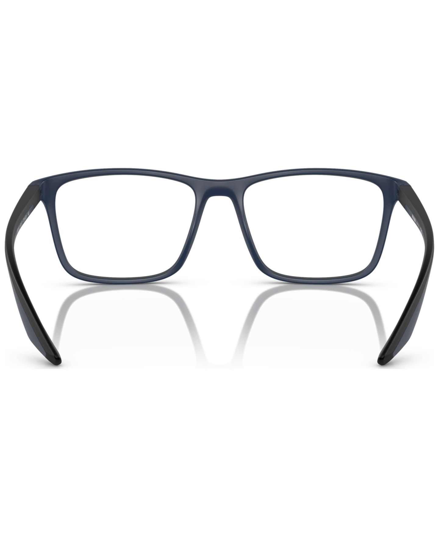 Мужские очки PRADA LINEA ROSSA Man Pillow Plastic PS 01QV Eyeglasses, цвет: Синий каучуковый — фото 3