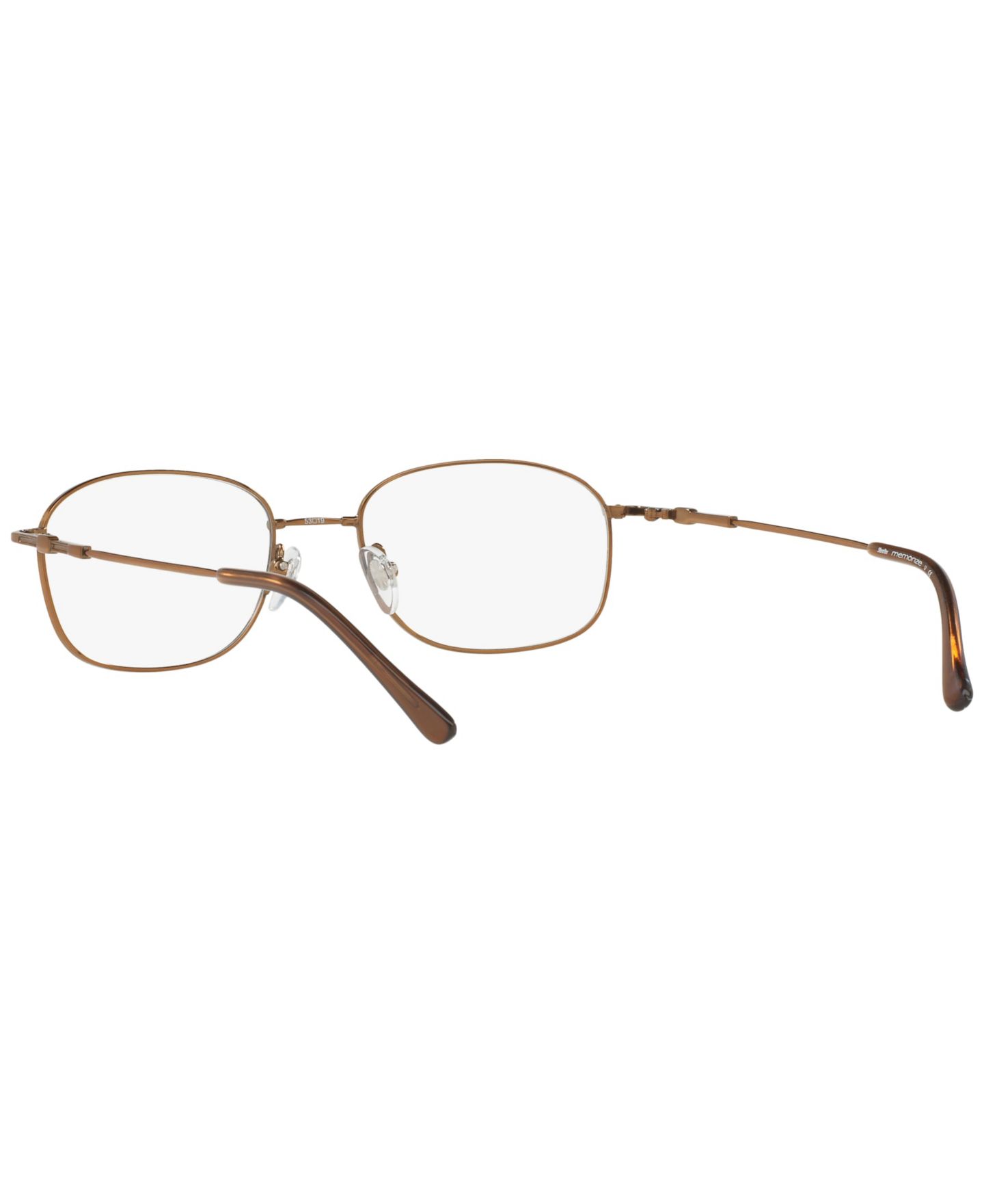 Мужские очки Sferoflex Man Oval Metal SF9002 Eyeglasses, цвет: Медный — фото 6