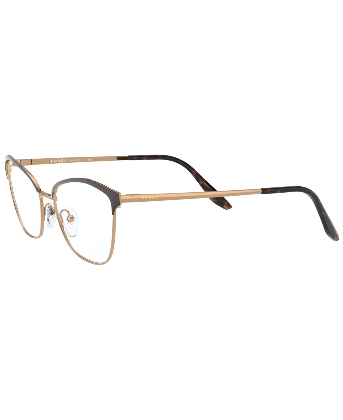 Prada Women's Eyeglasses, Pr 62XV - Pink Gold