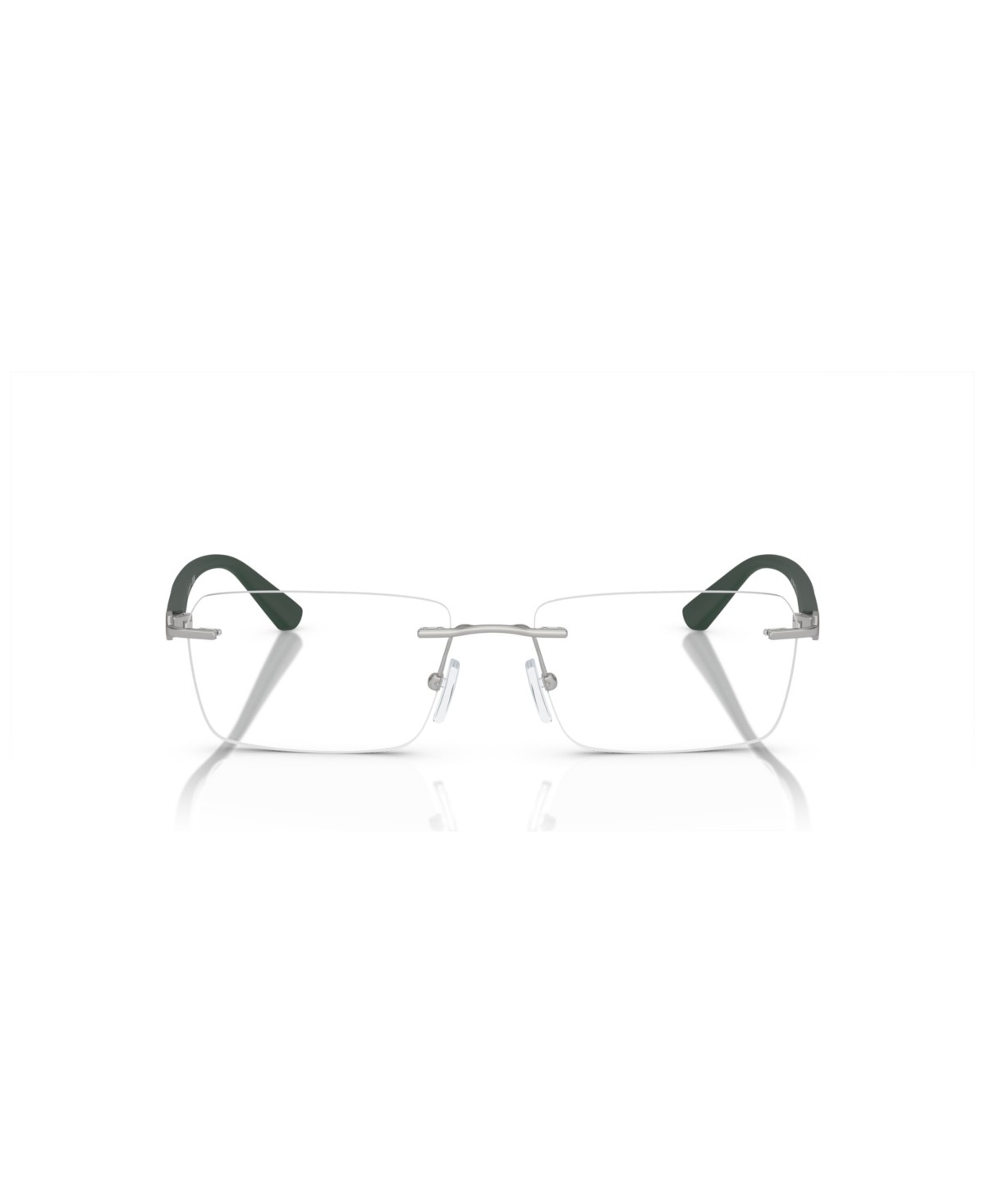 Мужские A|X Armani Exchange Armani Exchange Man Rectangle Metal AX1064 Eyeglasses — фото 6