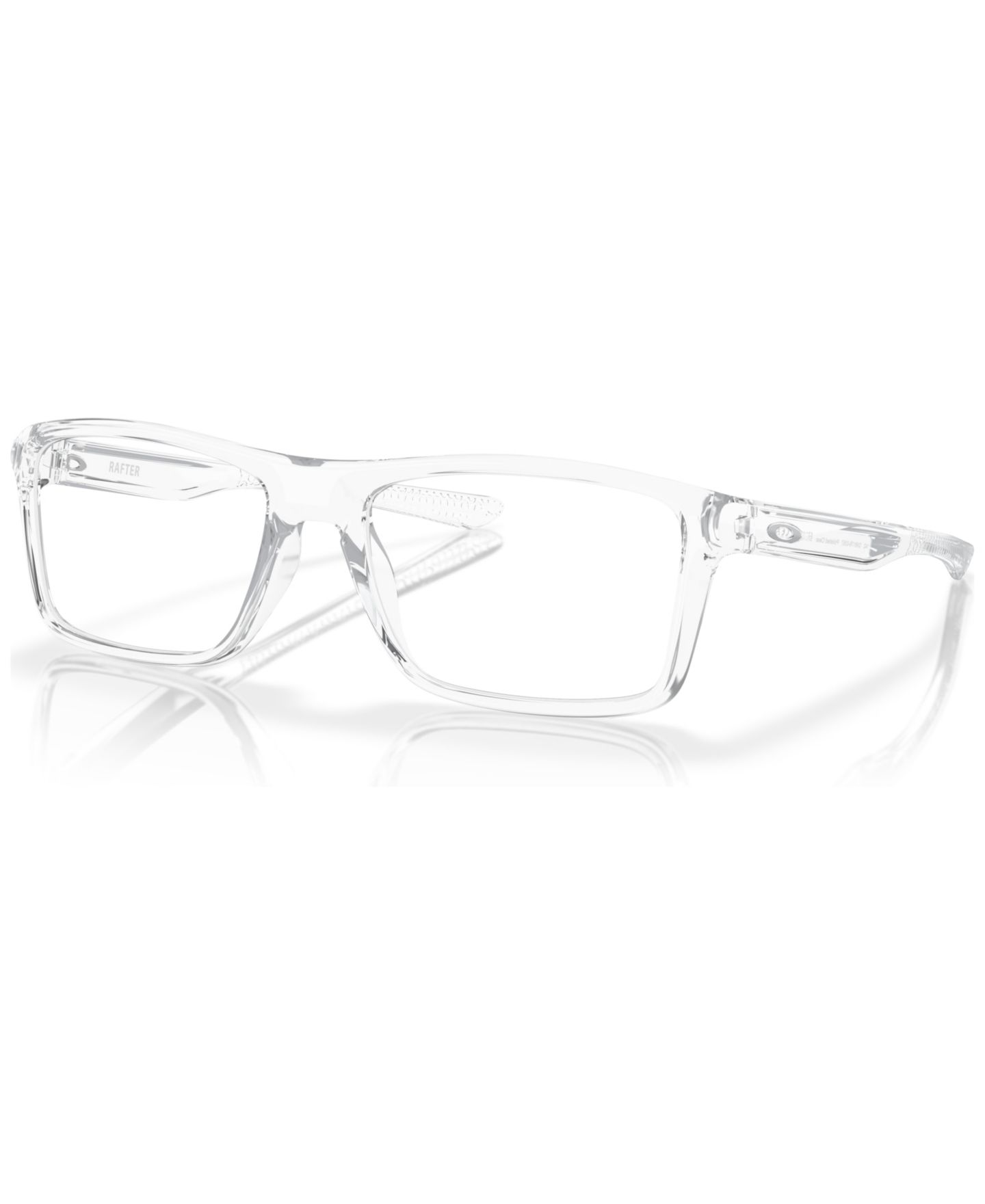 Мужские очки Oakley Man Rectangle Plastic OX8178 Rafter Eyeglasses, цвет: Чёрный — фото 1