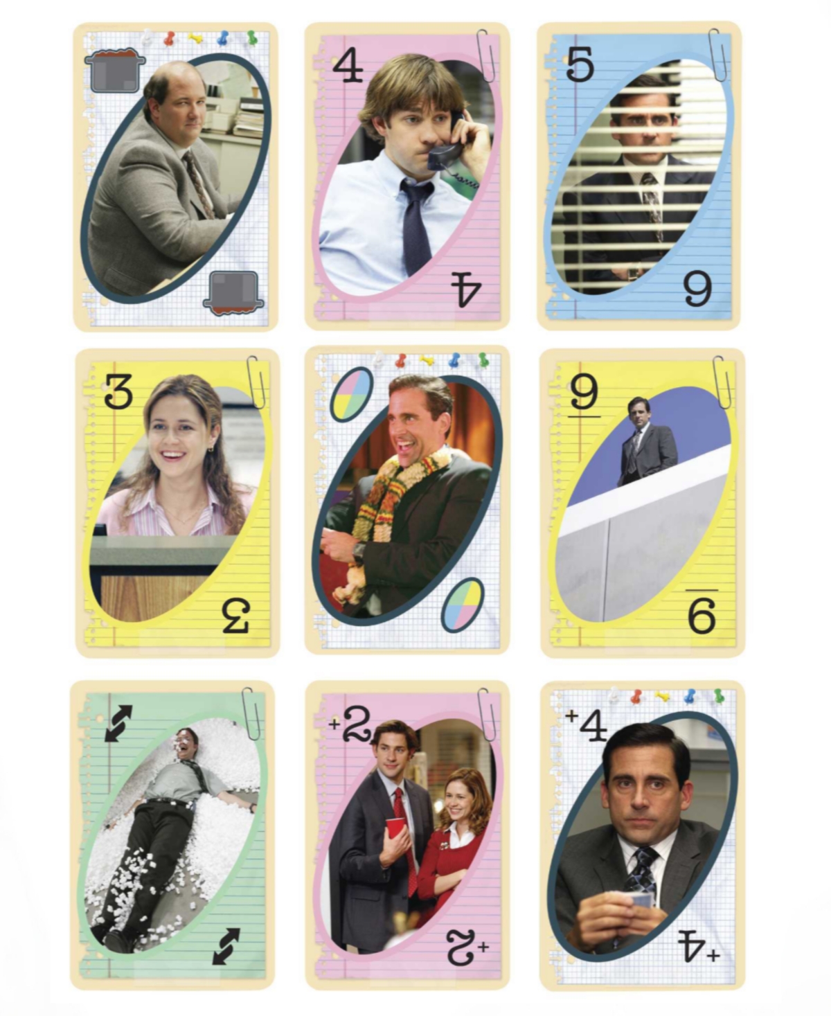 Shop Mattel - The American Tv Show The Office Uno Card Family Game Night In Multi