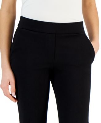 Women's Mid-Rise Pull-On Slash-Pocket Pants