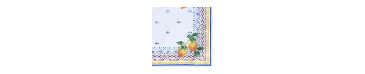Elrene Capri Lemon Table Runner, 13" X 70" In Multi