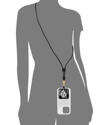 Women's Polyurethane Leather Crossbody iPhone Cord