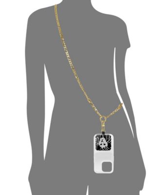 Women's Gold-Tone Alloy Crossbody iPhone Chain