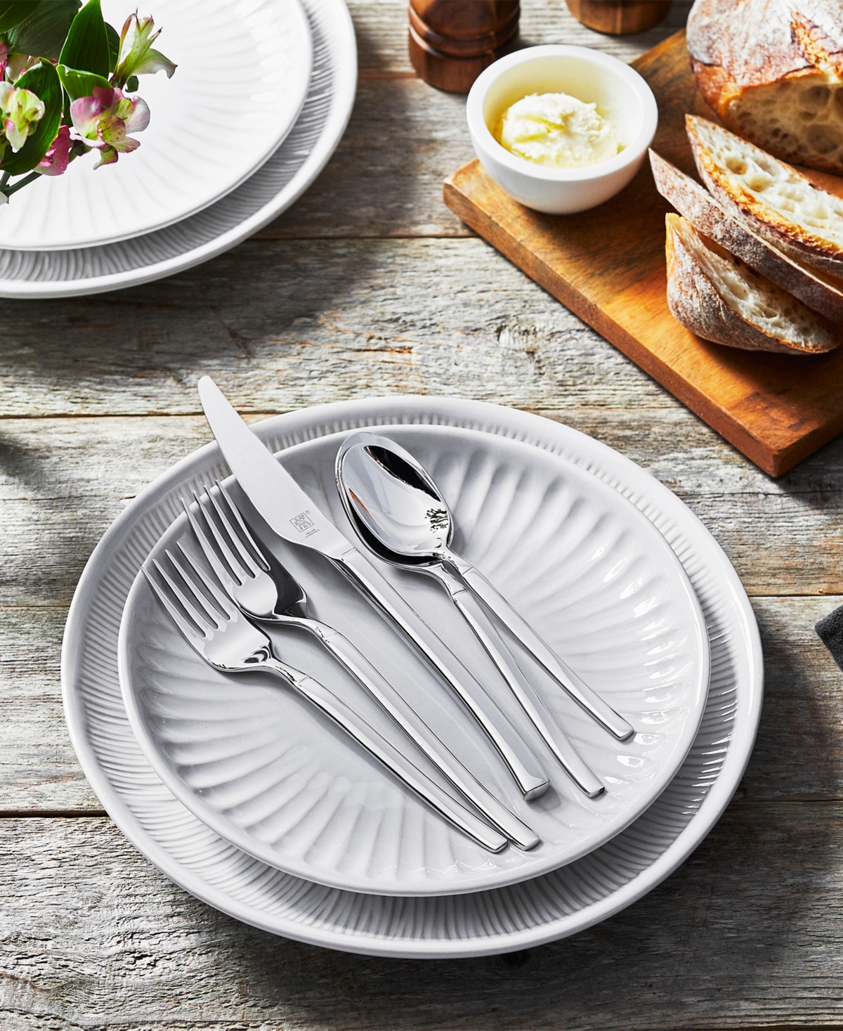 Zwilling Opus 18/10 Stainless Steel 20-Pc Flatware Set