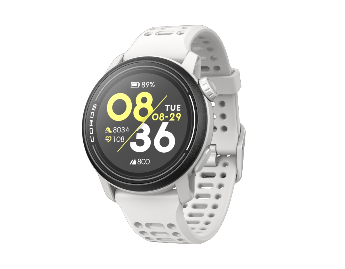Pace 3 Gps Sport Watch White w/ Silicone Band White Unisex - White