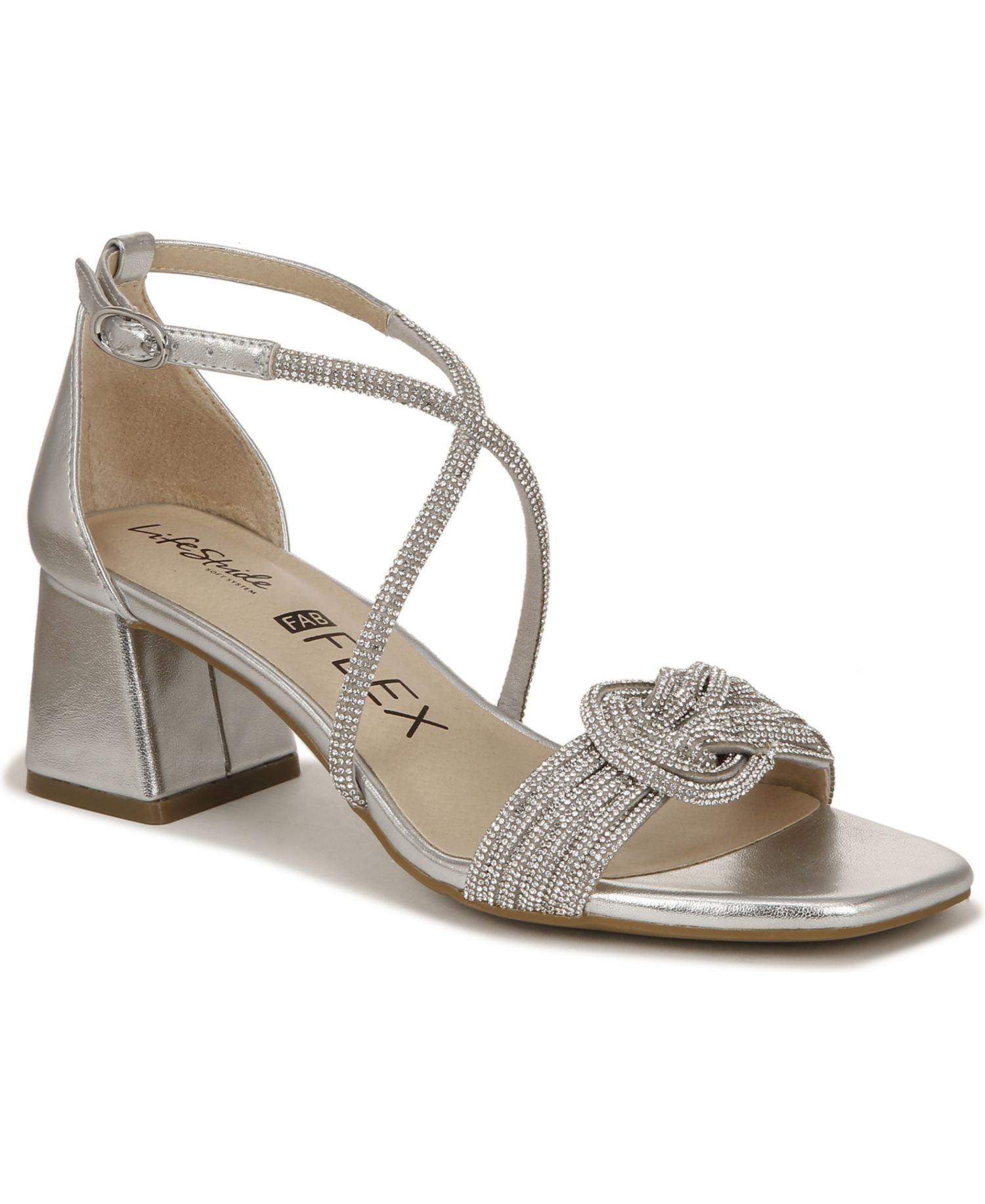 Women's Captivate Strappy Block Heel Dress Sandals