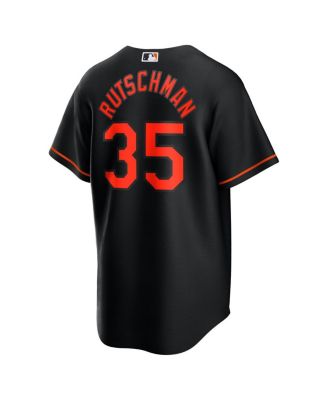 Men's Adley Rutschman Black Baltimore Orioles Alternate Replica Player Jersey
