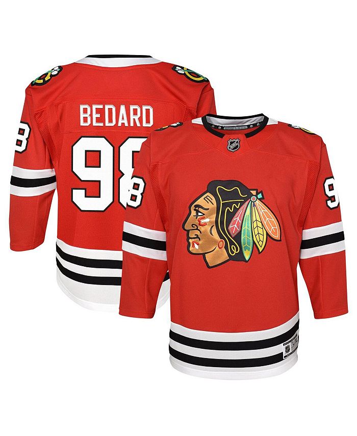 Outerstuff Big Boys Connor Bedard Red Chicago Blackhawks Home Premier