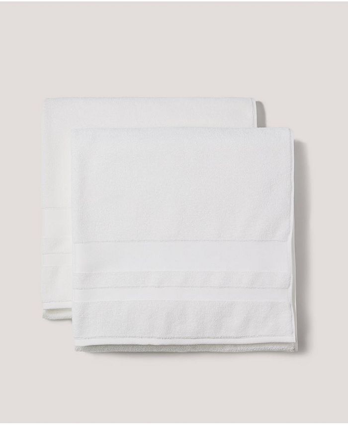 Pact Organic Cotton Luxe Bath Sheet 2Pack Macy's