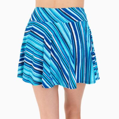Women's Flowy Swim Skirt With Attached Shorts