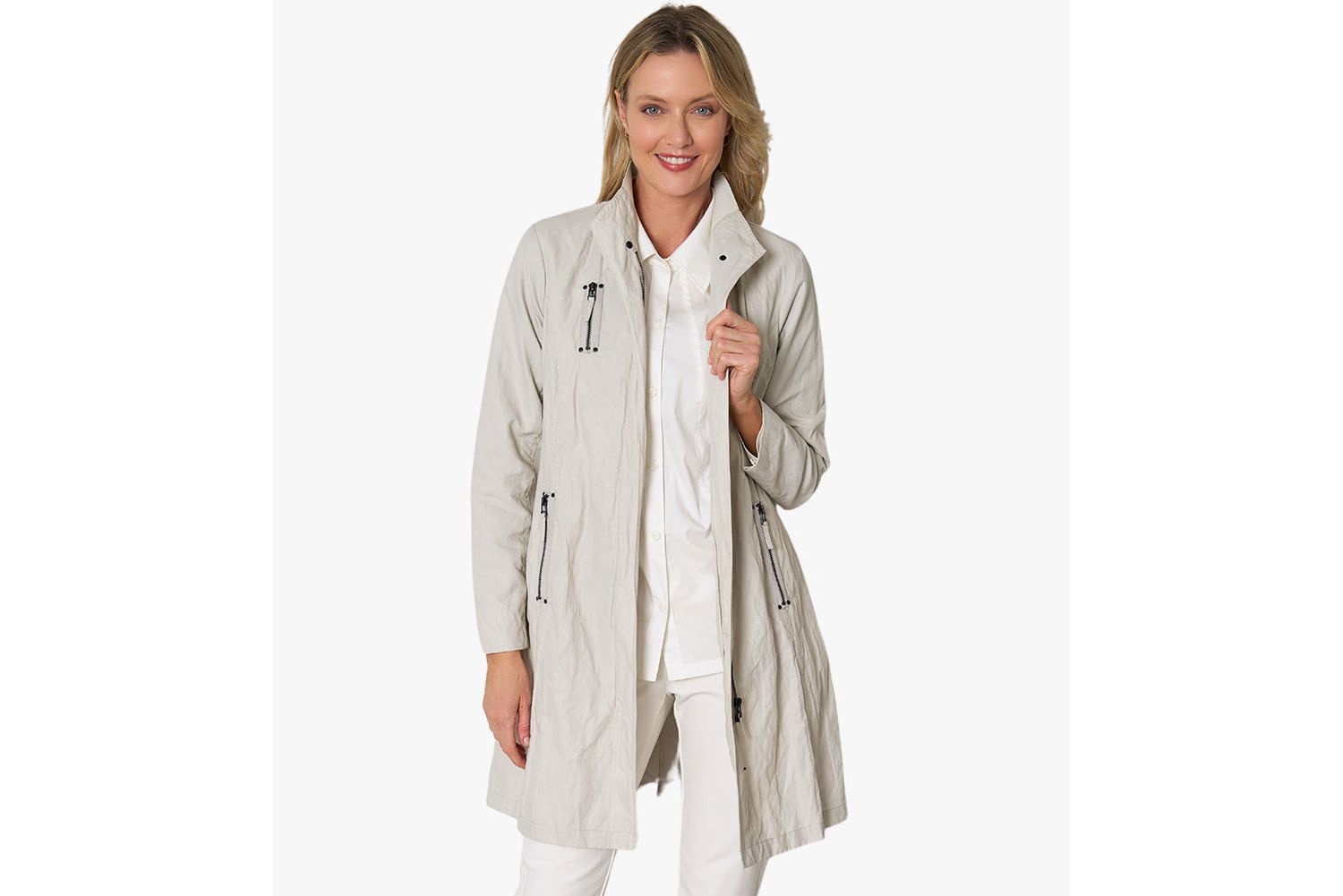 Women's Water Repellent Zip-Front Moto Favorite Jacket