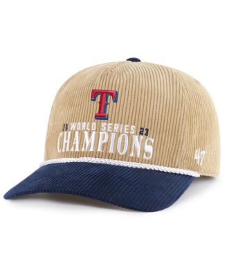 Men's '47 Brand Khaki Texas Rangers 2023 World Series Champions Cord ...