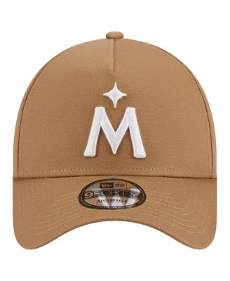Men's Khaki Minnesota Twins A-Frame 9FORTY Adjustable Hat