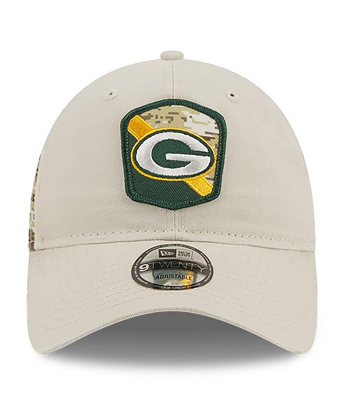 New Era Men's Stone Green Bay Packers 2023 Salute To Service 9TWENTY ...