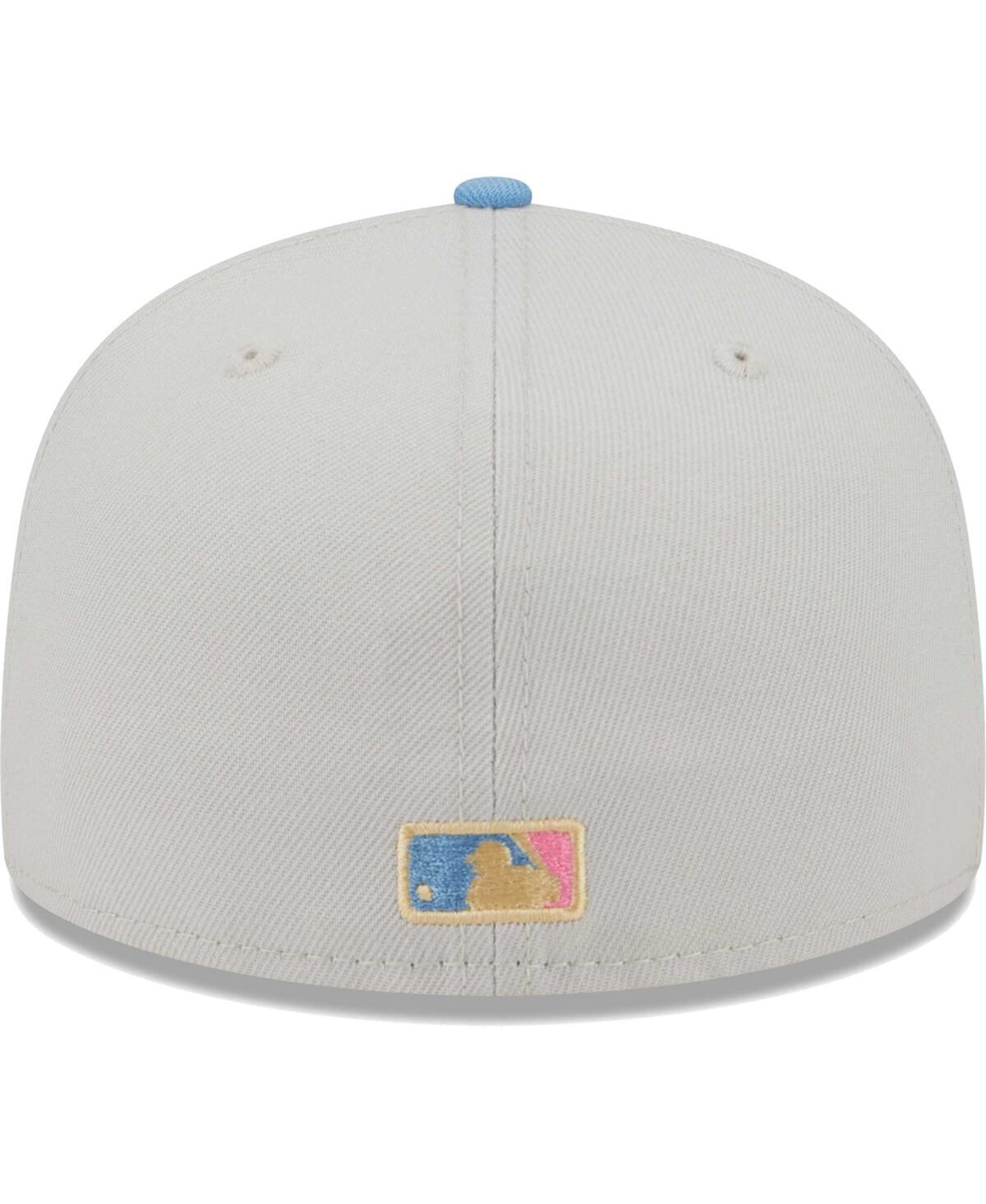 Men's New EraOakland Athletics Beach Front 59FIFTY Fitted Hat - Natural
