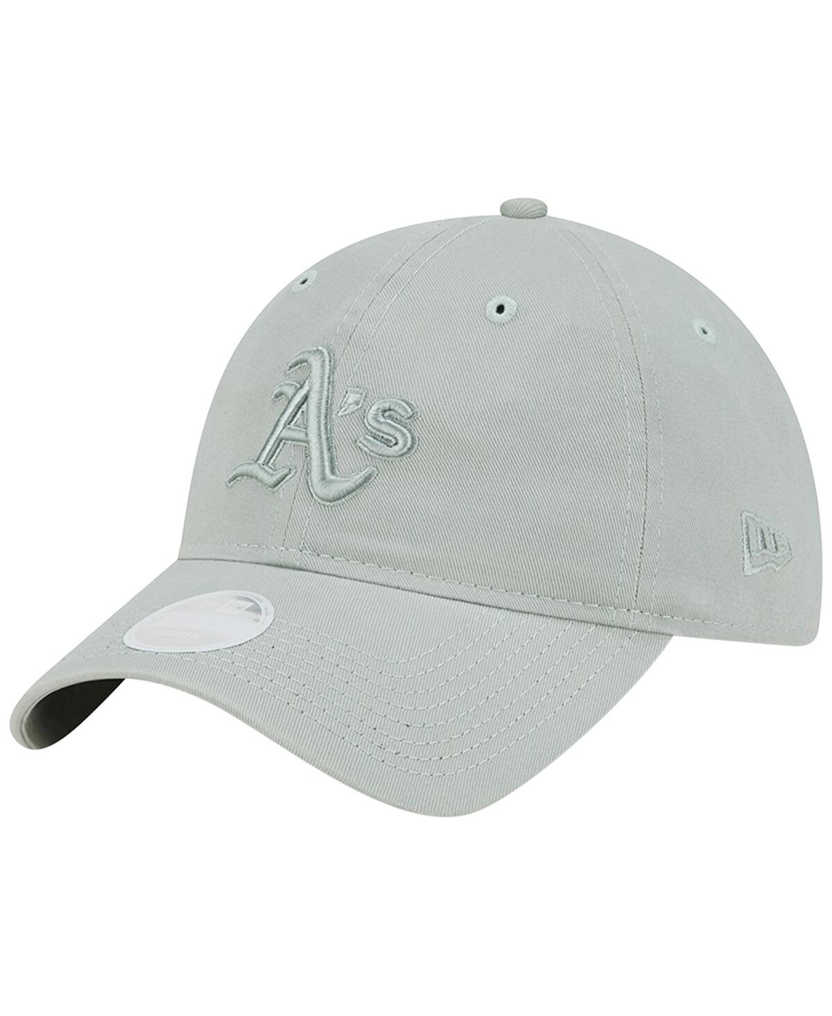 New Era Women's  Green Oakland Athletics Color Pack 9twenty Adjustable Hat