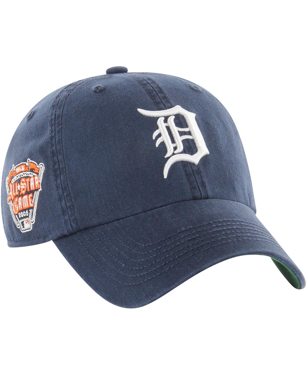 47 Brand Men's ' Navy Detroit Tigers Sure Shot Classic Franchise Fitted Hat