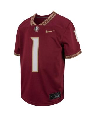 Big Boys #1 Garnet Florida State Seminoles Untouchable Replica Game Jersey