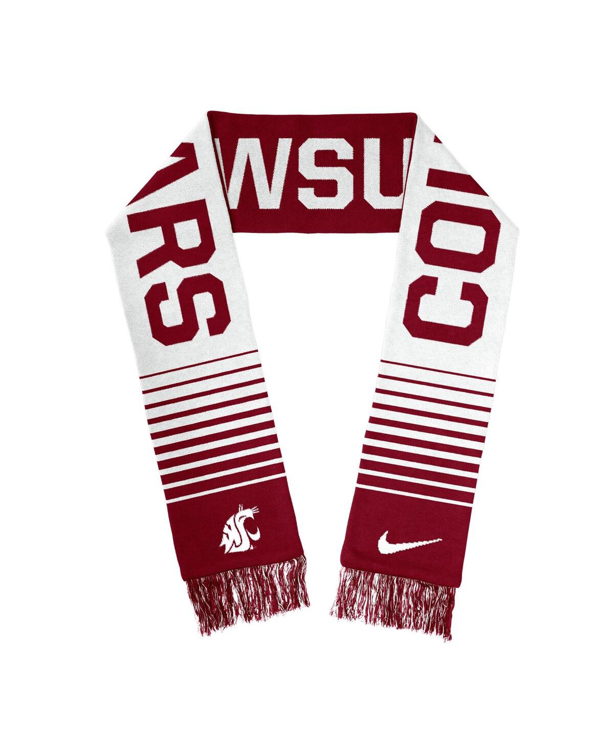 Washington State Cougars Space Force Rivalry Scarf - Crimson