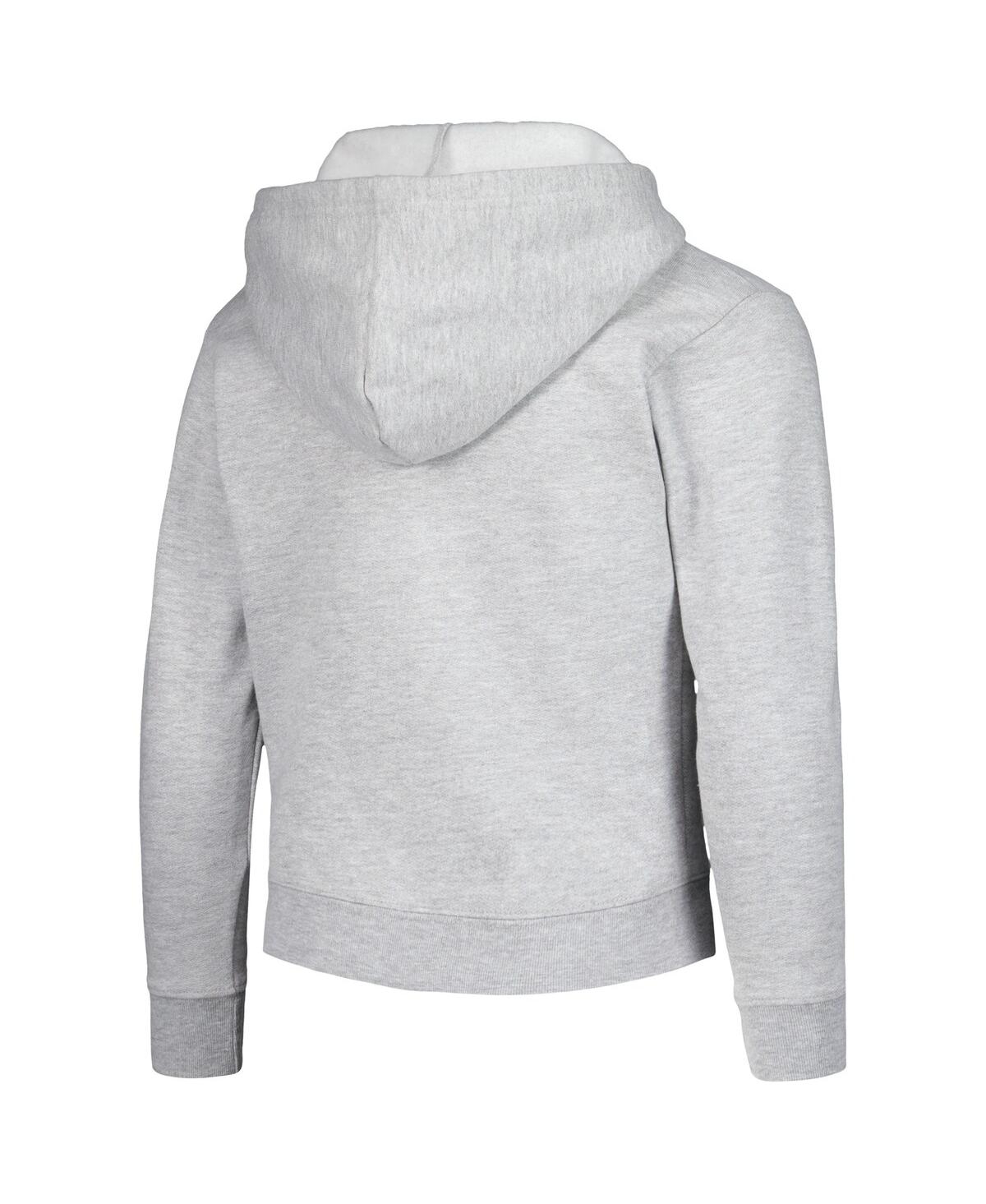 Big Boys League Collegiate WearNebraska Huskers Full-Zip Hoodie - Heather Gray