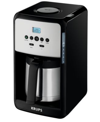 Krups ET351050 12-Cup Savoy Programmable Thermal Coffee Maker 