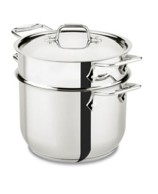 All-Clad Stainless Steel 16 Qt. Stockpot with Lid - Macy's