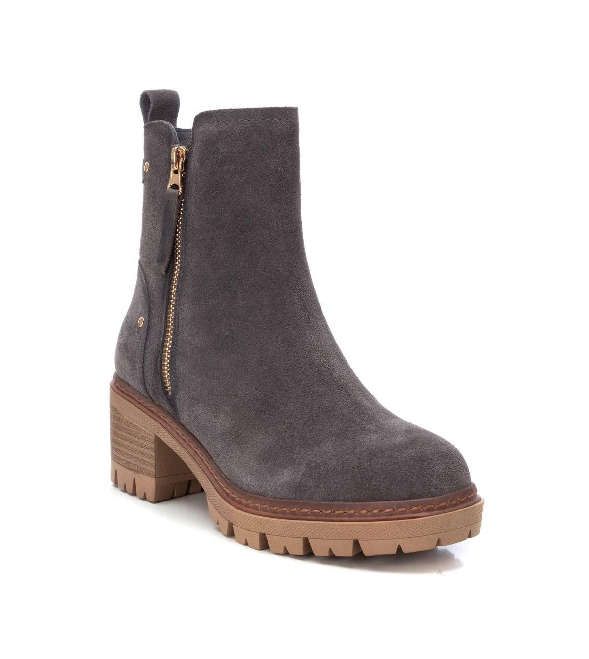 Carmela Collection Women's Suede Booties By Xti