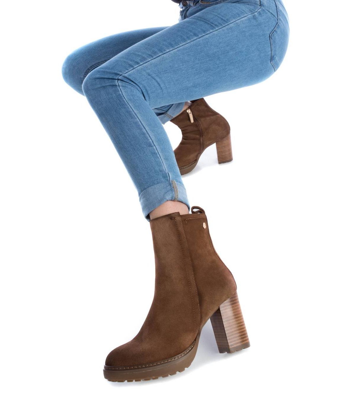 Carmela Collection Women's Suede Boots By Xti