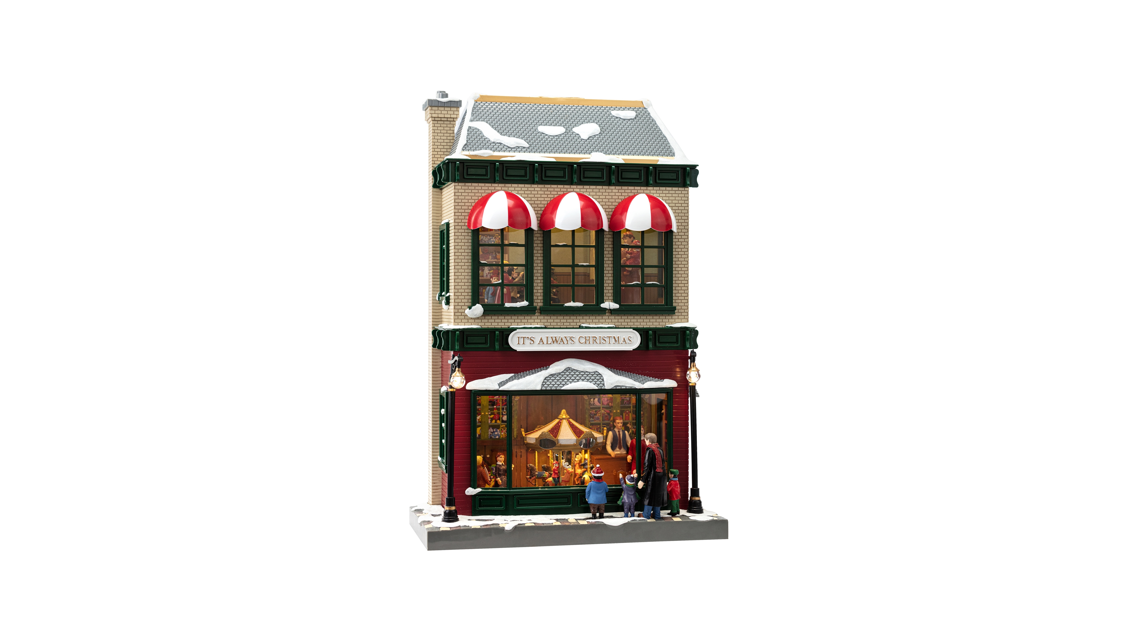 Mr. Christmas 21.5" Animated Musical Vintage-Like Department Store